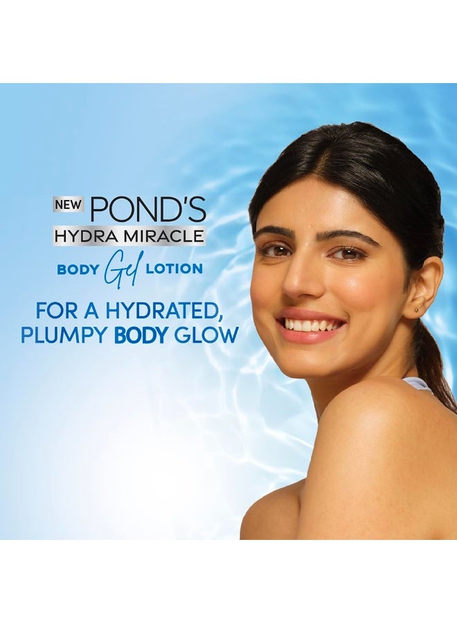 بوندز لوشن جل الجسم هايدرا ميراكل من بوندز، تركيبة مائية، غير دهنية، غير لزجة، غني بحمض الهيالورونيك، سريع الامتصاص، خفيف ومناسب لجميع أنواع البشرة - 380 مل. - Image 2